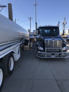 On-site diesel fuel delivery