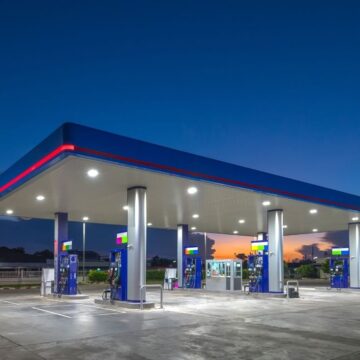 gas station for fleet card