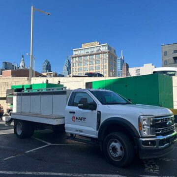 Fueling a Generator in Philly After a Flood