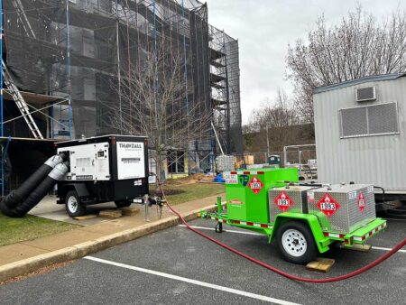 Fueling construction site flood remediation in Aurora, CO