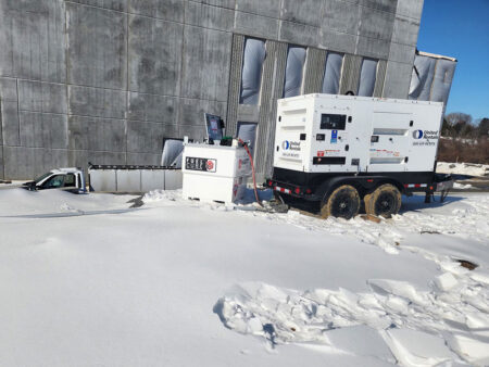 Preventing diesel gelling in cold weather