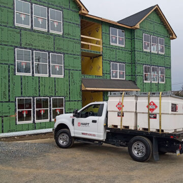 Fueling apartment complex construction in Greensboro, NC
