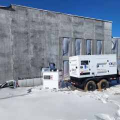 Snowstorm fueling in Jersey City, NJ