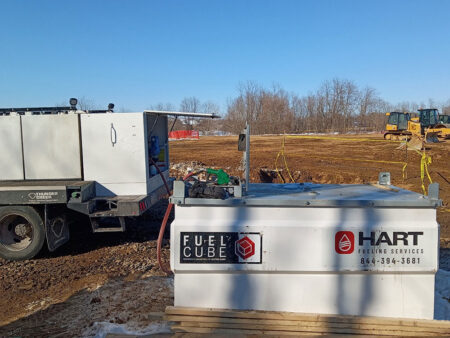 Fuel Delivery & Tank Rental for Construction Site in West Chester, PA