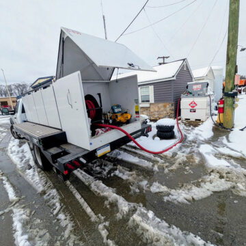 Snow removal company fuel delivery in Scranton, PA