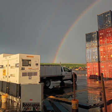 Fuel tank refuel at Port of Wilmington
