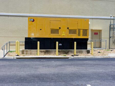 Emergency generator refueling in St. Petersburg, FL